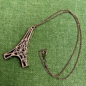 Eiffel Tower pendant necklace